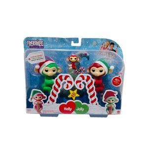Fingerlings Holiday Christmas Collection Holly and Jolly 2-Piece Toy Set